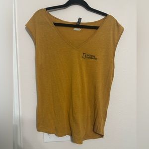 NAT GEO V neck tank top from Animal Kingdom WDW